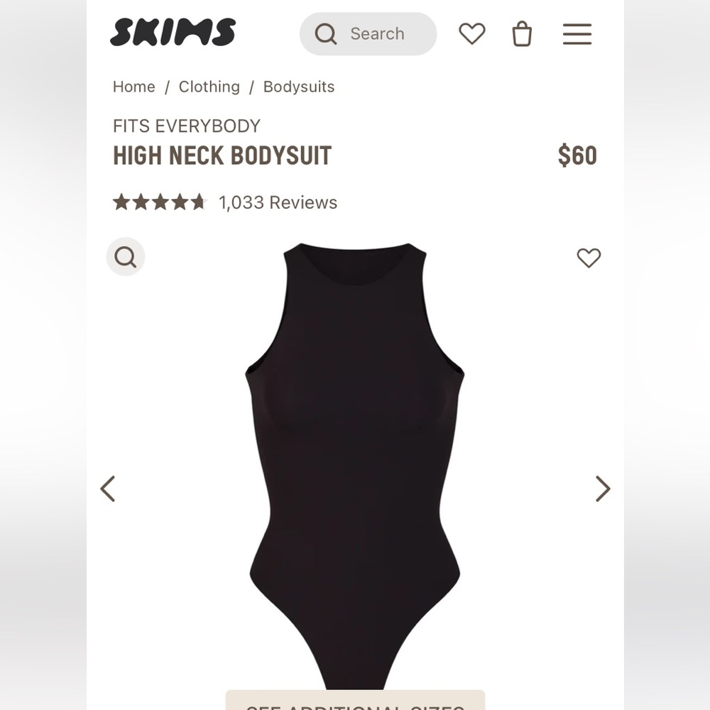 Skims bodysuit